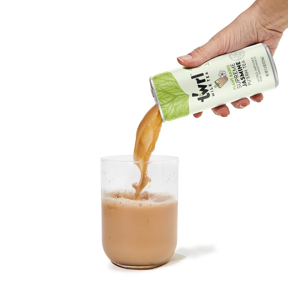 Amazon.com : Twrl Milk Tea - Jasmine Pu'erh Milk Tea - A Floral